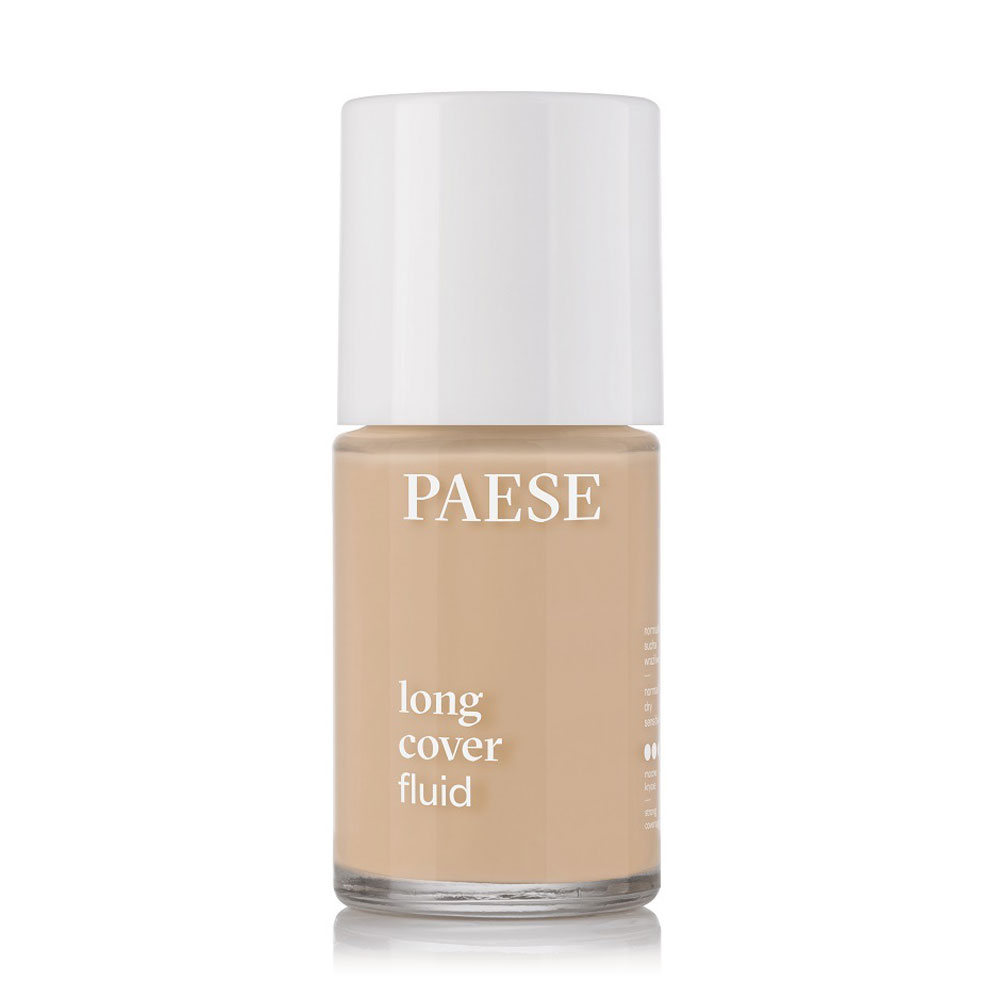 Тональний флюїд для обличчя Paese Long Cover Fluid, 1.75 Sand Beige, 30 мл